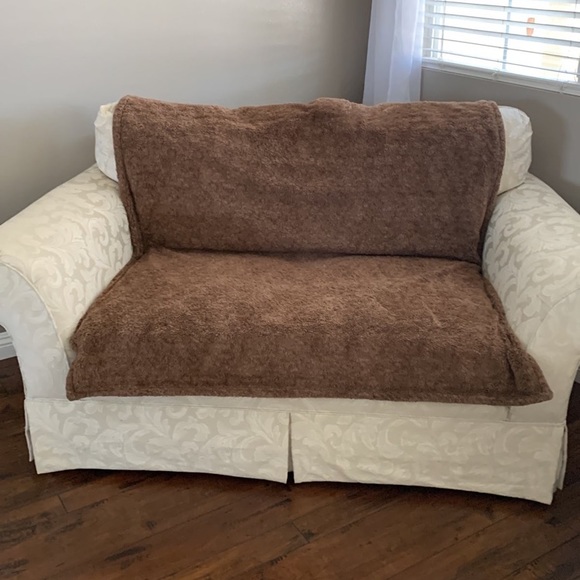 Sofa Protector. Chocolate brown - Picture 2 of 4